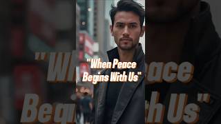 WHEN PEACE BEGINS WITH US #PeaceBeginsWithUs #ChooseKindness #WorldPeace