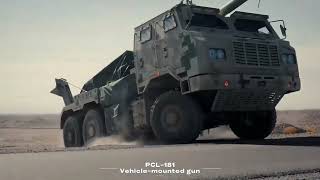 中国军力-155毫米车载重炮PCL-181 Chinese Military Power - 155mm Truck-Mounted Heavy Howitzer PCL-181