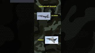 France vs Algeria Military power comparison 2022 | who would win ?   #shorts