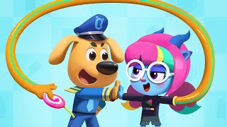 ラブール警部🔍ゴムのて | 新エピソード | 子供向け安全教育 | 赤ちゃんが喜ぶアニメ | 動画 | ベビーバス| BabyBus