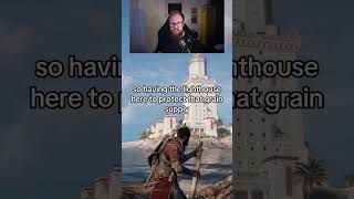 New video exploring the #PHAROS (lighthouse🔥) of #ALEXANDRIA using #ACOrigins on the channel 📺