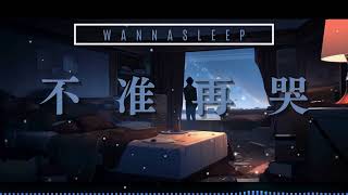 Wannasleep - 不准再哭 |【Lyrics Video】「讓我捕捉那些過眼雲煙 一絲一縷便能夠過著明天」