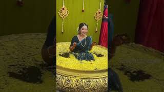 Haldi Bath By Bride