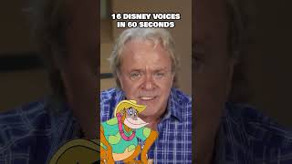 Jim Cummings does 15 Disney voices in 60 seconds