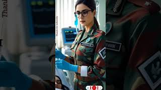 "AI Army Doctor in Action 🤖💉 #Shorts"#AIForce #FutureOfMedicine