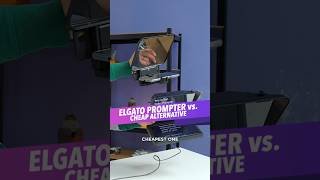 Elgato Prompter vs Cheapest Teleprompter from Amazon