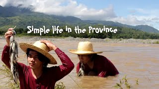 Catch & Cook Fish During Heavy Floods | Simple Life in the Countryside | Kabagis