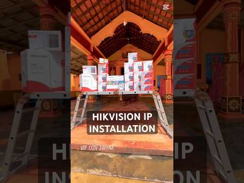 COMPLETED HIKVISION IP CAMERA PROJECT IN JAFFNA