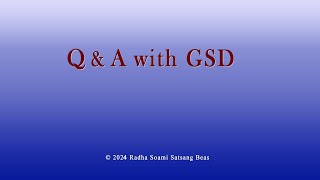 Q & A with GSD 125 Eng/Hin/Punj