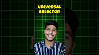 Universal Selector | CSS Tutorial for Beginners #html #webdevelopment #css #coding #js #learnwebdev