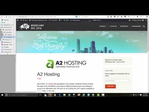 WordPress - WordCamp Website Tools