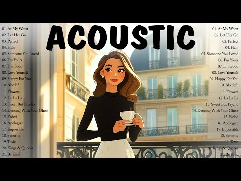After the Rain 🌧 Acoustic Love Songs 2025 🌙 English Healing Vibes