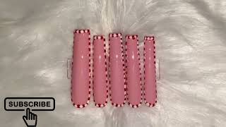 Get Salon-Worthy Nails at Home: 3XL Peppermint Press on Nails |Gel Polish | Holiday Nails|