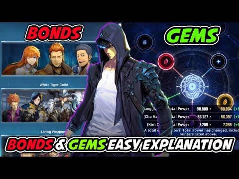 BONDS & GEMS MODE EASY EXPLANATION (FREE ESSENCE STONE & GOLD REWARDS) - SOLO LEVELING ARISE