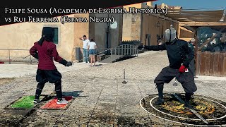 Rapier vs Smallsword - Filipe Sousa (Academia de Esgrima Histórica) vs Rui Ferreira (Espada Negra)