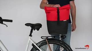 Newlooxs Nyborg Double MIK 02 | New Nyborg Double bicycle bag with MIK system