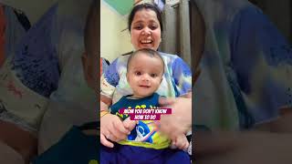 Trend with baby, enjoying making reels #baby #agastyan #funny