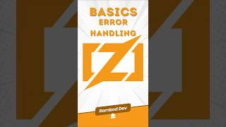 Zig Error Handling Basics | Byte Sized