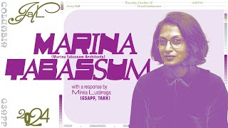 Columbia GSAPP Dean's Lecture: Marina Tabassum