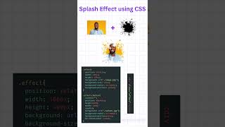 splash effect html css #cssmcq #webdesign #htmltutorial #css3