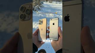 16 pro max VS iPhone 6s #iphonecamerafeatures #smartphone #iphonetech