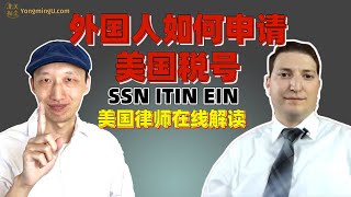 外国人如何申请美国税号？SSN|EIN|ITIN|美国报税