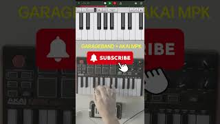 Garageband IOS and AKAI MPK - live looping #garageband #akaimpk #akamaimpkmini #livelooping