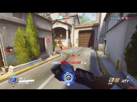 Overwatch Genji - That's technically a team wipe ;) POTG (with my nyukka DjKitty)
