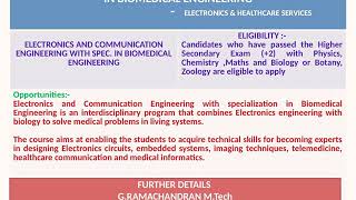 Electronics and communication speclization in Biomedical Engineering |Career| |Jobs| |Future scope
