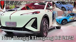 Tianjin Auto Show Launched and 2025 Hongqi Tiangong 06 Started Pre-Sales