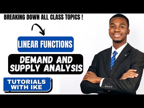 DEMAND AND SUPPLY ANALYSIS- QUANTITATIVE METHODS