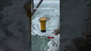 Reason why oil rig workers earn so much . It's crazy. #ocean #sea