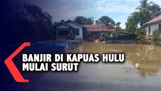 Curah Hujan Berkurang, Banjir Kapuas Hulu Mulai Surut