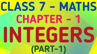 Class 7 Maths | Chapter 1 – Integers | CBSE | NCERT | GeopByte | Part-1