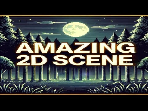 Scene with multiple backgrounds in Unity || 2D Game