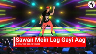 Sawan Mein Lag Gayi Aag | Dance fitness |Dance Workout |  Saugat - Dance & Zumba Fitness