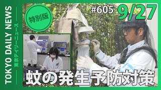 蚊の発生予防対策（令和6年9月27日 東京デイリーニュース特別版）