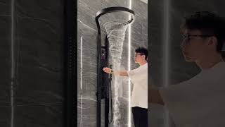 A convenient and smooth showerhead set #luxurylifestyle #bathroom #showerset #showerhead #shower