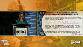 GEOINT 2015 Lightning Talk: C4ISR by Cordula Robinson, Northeastern University