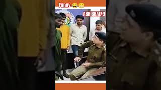 Ips Abhishek pallav # durgsp #police 😂😂