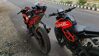 KTM RC 390 Vs DUKE 390 | RC 390 Limiter problem 🥲