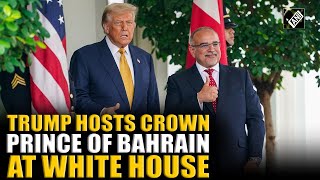 President Trump hosts Crown Prince of Bahrain Prince Salman bin Hamad Al Khalifa at White House