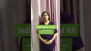 #Shorts | indication of IUI | IUI Indication in Hindi
