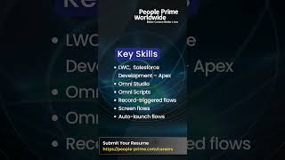 IT Job Openings : Salesforce Tech Lead | People Prime Jobs