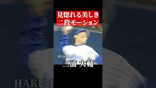 美しい二段モーション、三浦大輔 #shorts