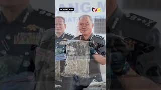 Polis rampas 112.1 kg bunga ganja bernilai RM3.72 juta#TVS122 #TVSNews #TVSarawak #TVSUpdates|  TVS