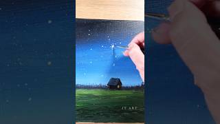easy acrylic painting for beginners #paintingideas #artshorts #acrylicpainting