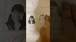 美術の期末テストの絵何点だと思いますか #shorts