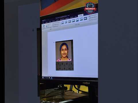 Passport Size Photo in Ms Word 2016 IMS Word में बनाएं Passport Size Photo – वो भी Trick से! #shorts