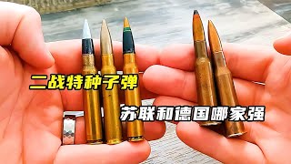 蘇聯和德國誰更強？高爆穿甲彈和穿甲燃燒彈的實力對決！ #武器 #枪支 #防弹 #子弹 #射击